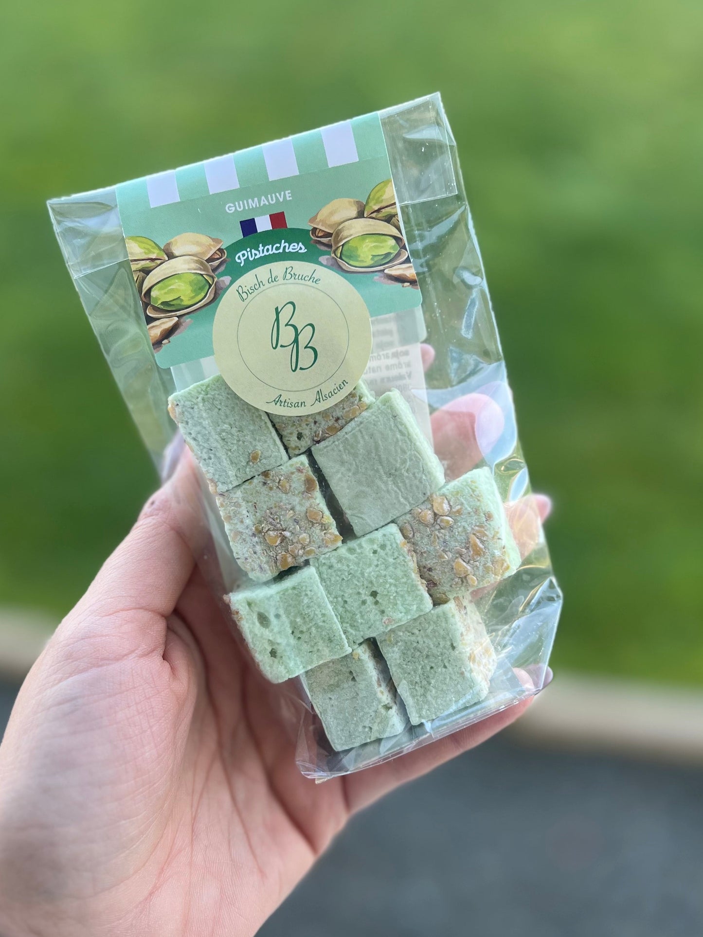 Guimauves Artisanales à la Pistache (halal)