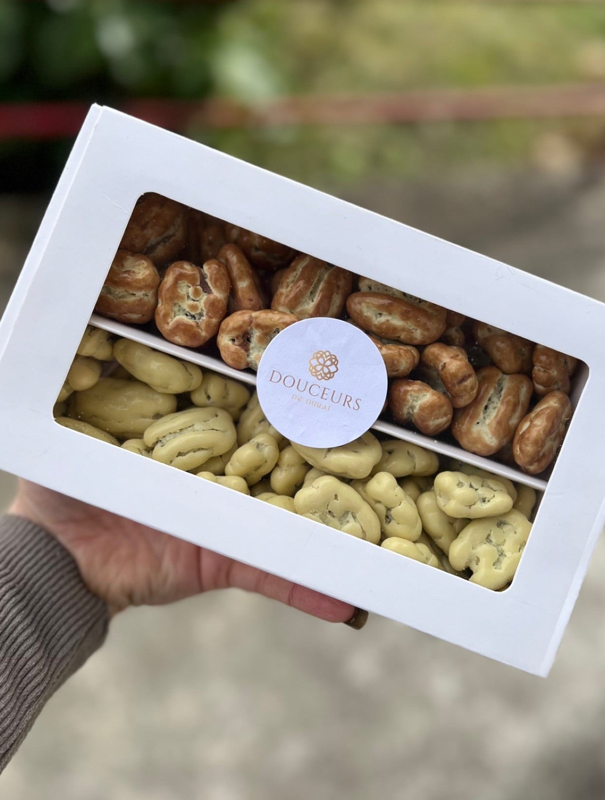 Noix de pécan de Dubaï à offrir ou à déguster