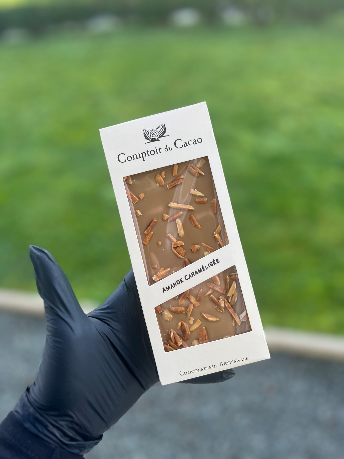 Tablette Chocolat Blond Caramel & Amandes Caramélisées