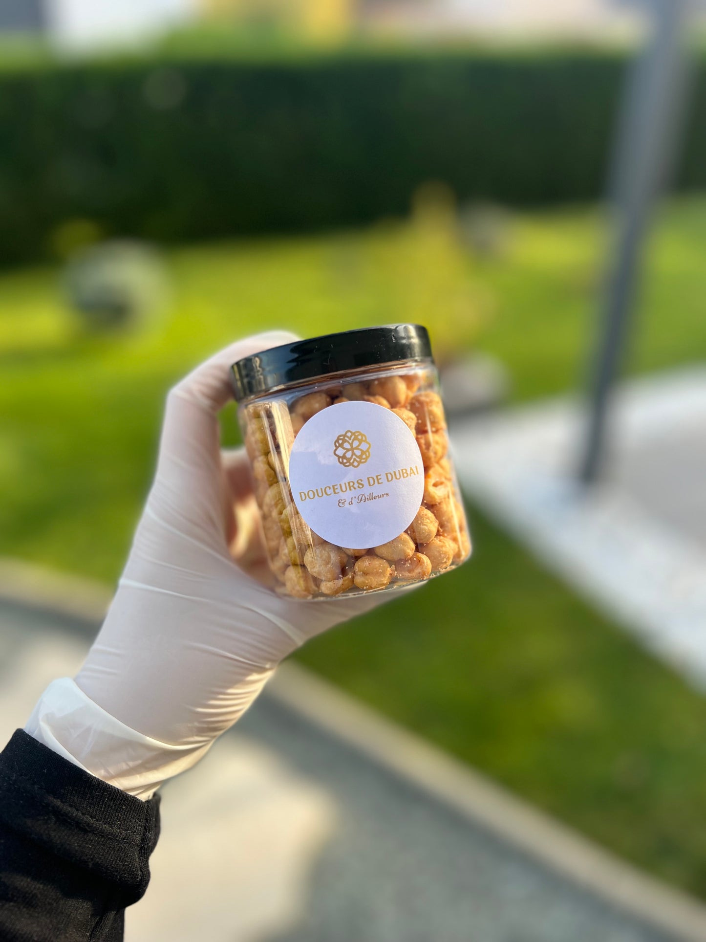 Pois chiches grillés BBQ