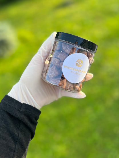 Croquants avoine enrobés de chocolat