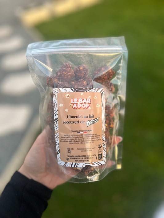 Pop corn chocolat lait - Benco