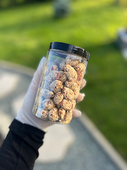 Amandes caramélisées au sésame