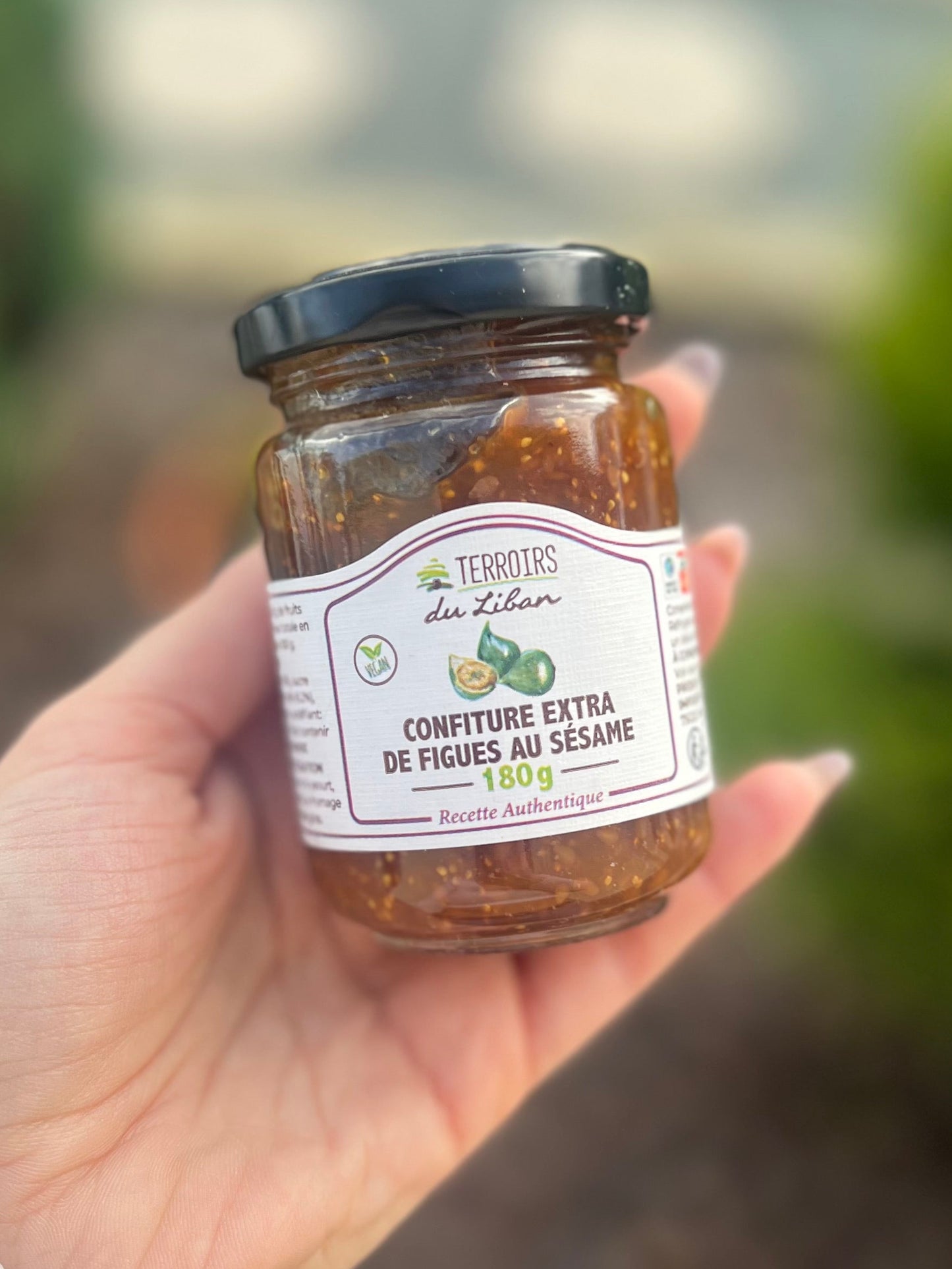 Confiture artisanale Figues & Sesame
