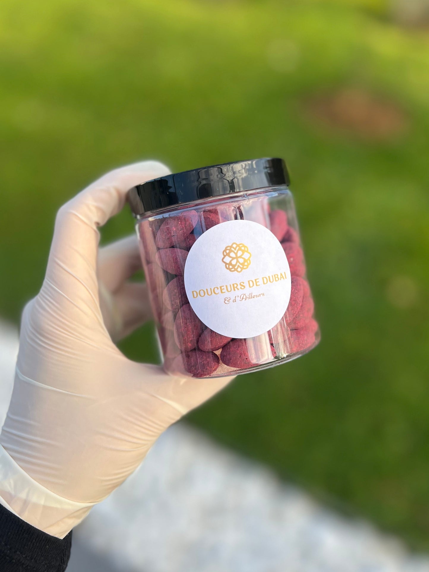 Amandes Chocolat noir & Framboises