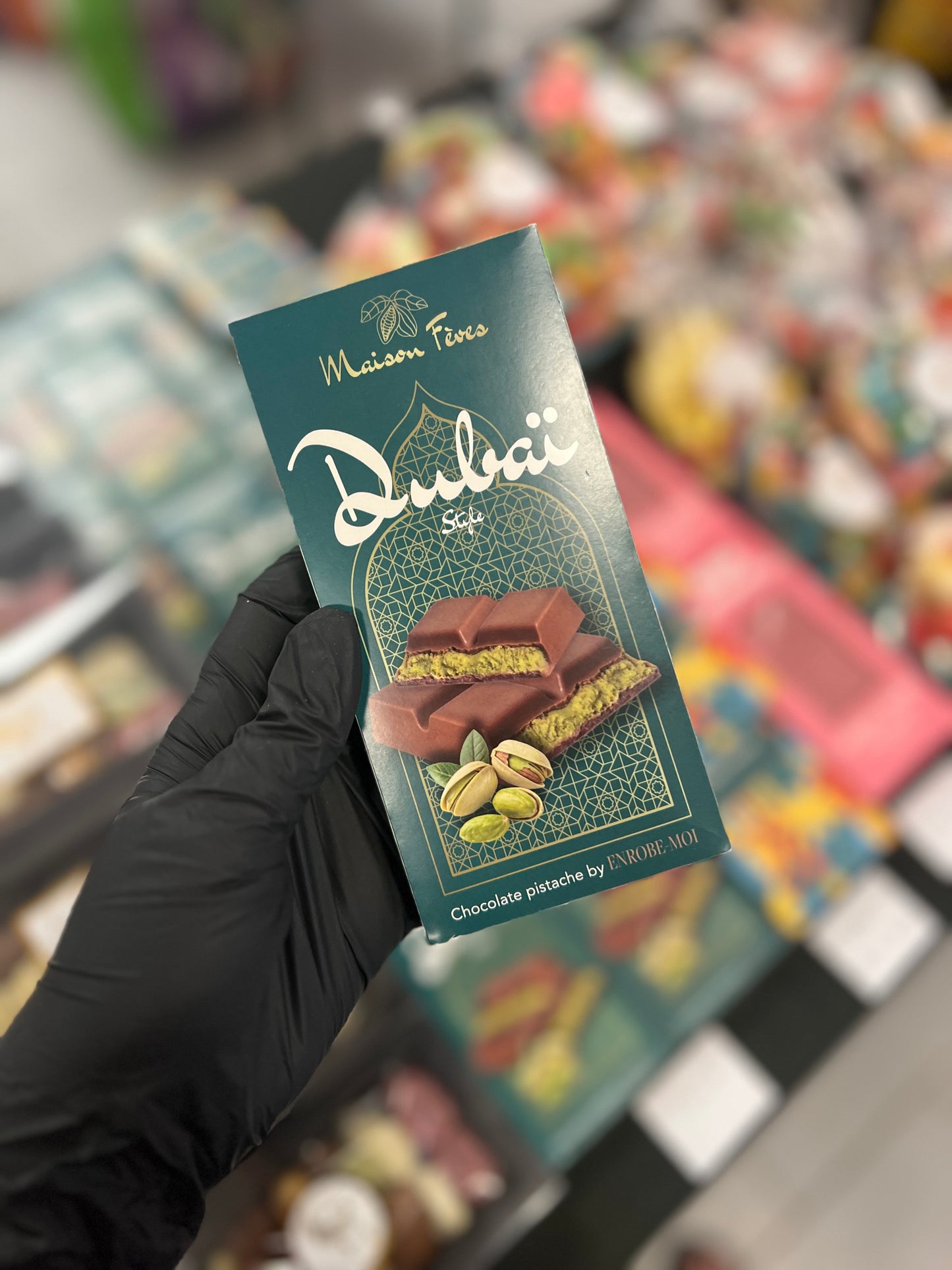 Tablette Pistache Maison Fèves