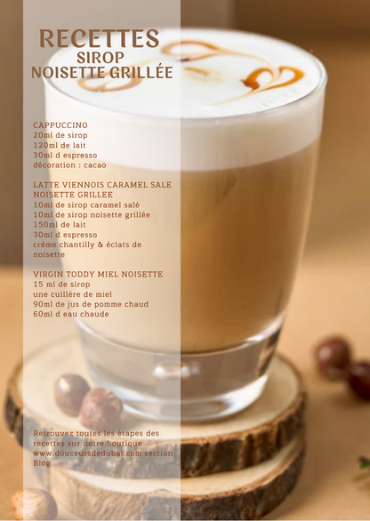 Sirop Monin Noisette grillée