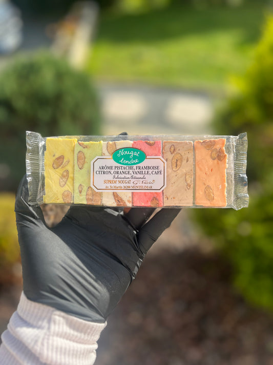 Coffret de Nougats Tendres de Montélimar – 6 Parfums d’Exception