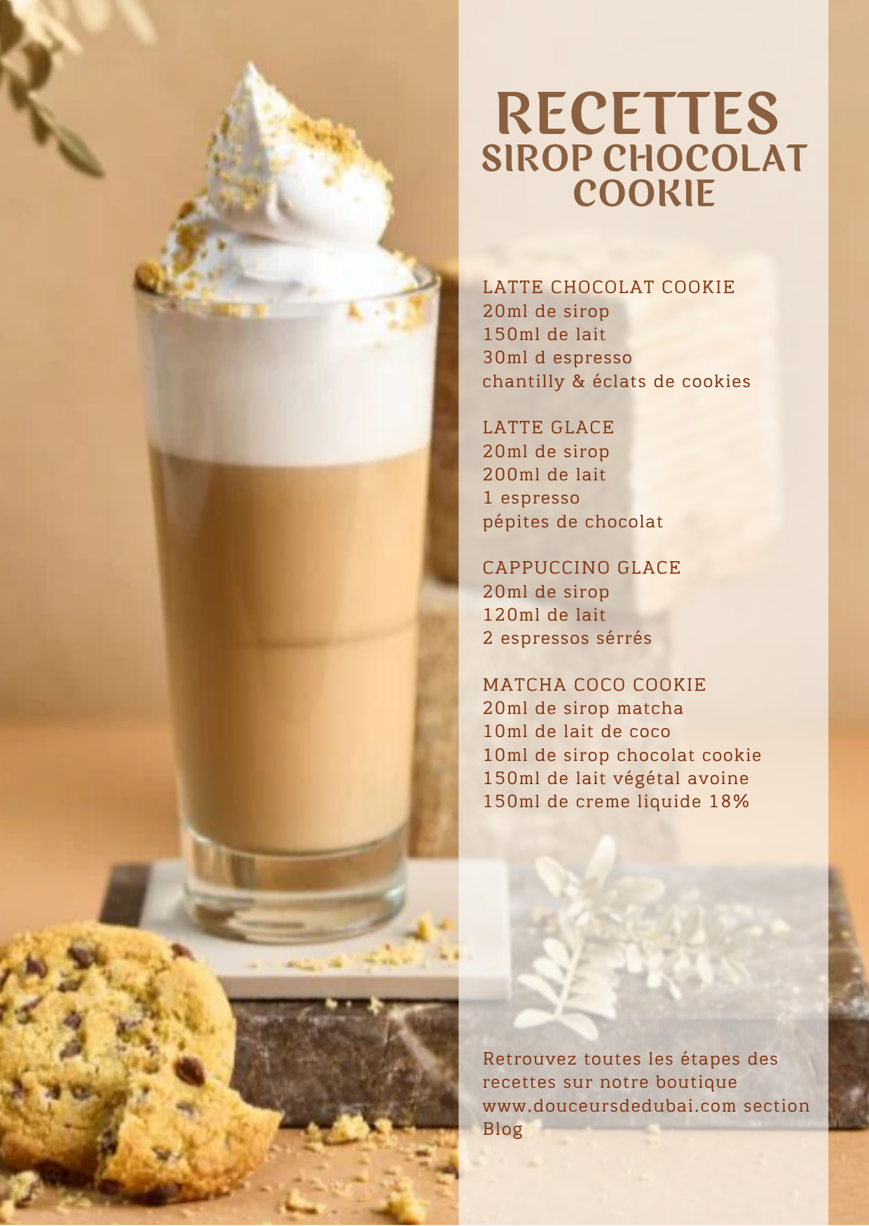 Sirop Monin Chocolat Cookie