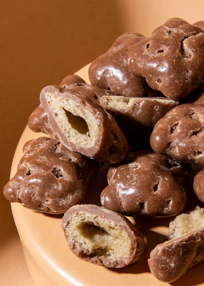 Croquants avoine enrobés de chocolat